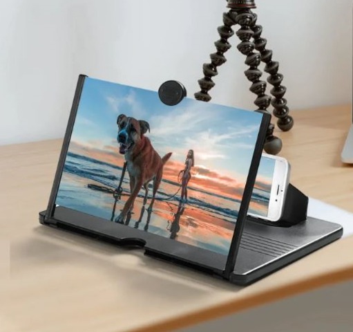 Loupe Amplificatrice d'Écran Smartphone 12 Pouces