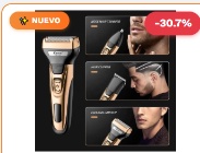 Tondeuse de Précision Rechargeable 3-en-1