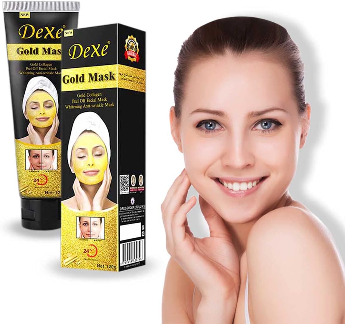 Masque Visage Or 24K & Collagène Repulpant