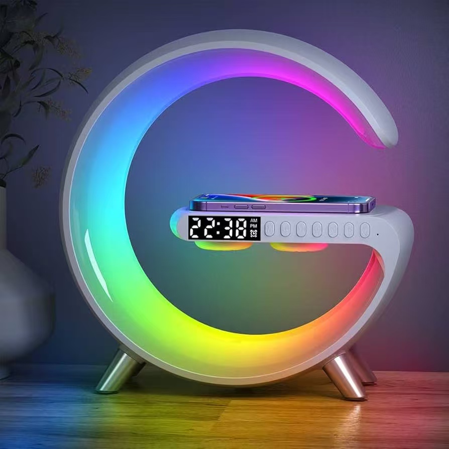 Station G-Lamp 3-en-1 : Enceinte Bluetooth, Chargeur & Lampe