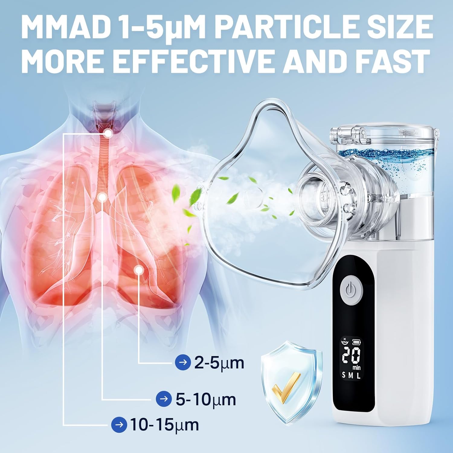 Nébuliseur Médical Familial Ultra-Compact